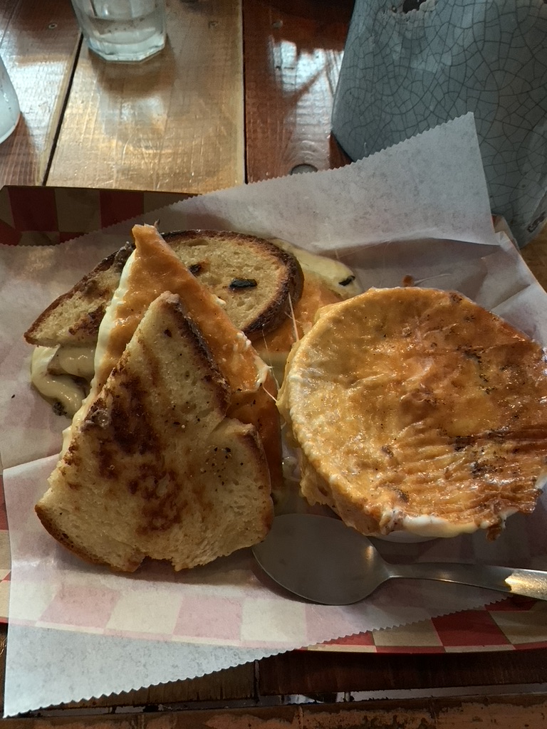 Bread Company Grilled Cheese and French Onion Soup