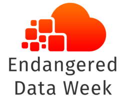 The Endangered Data Week logo