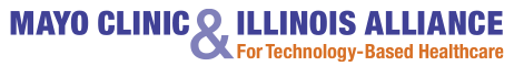 Mayo Clinic & Illinois Alliance for Technology-Based Healthcare logo