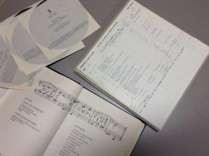 The original master recording for the flexi-discs that accompanied the book Music by computers - Beauchamp & Von Foerster (1969).