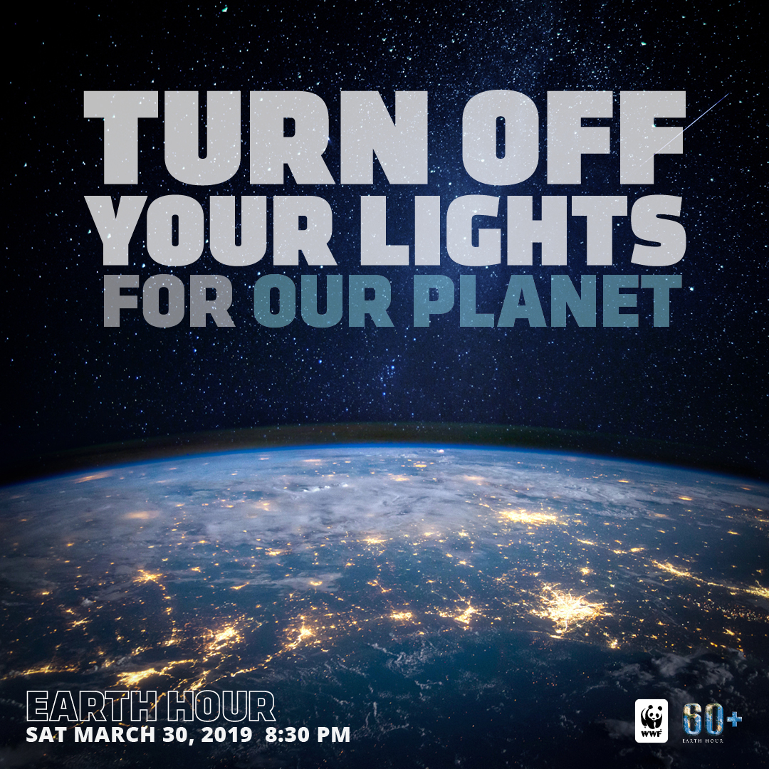 Ungkarl kor fabrik Earth Hour | Global Currents