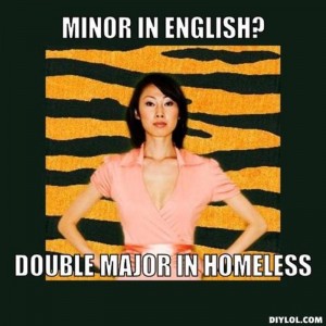 misconceptions about English majors 4