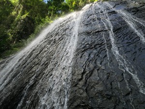A waterfall we visited at El Yunque national rainforest