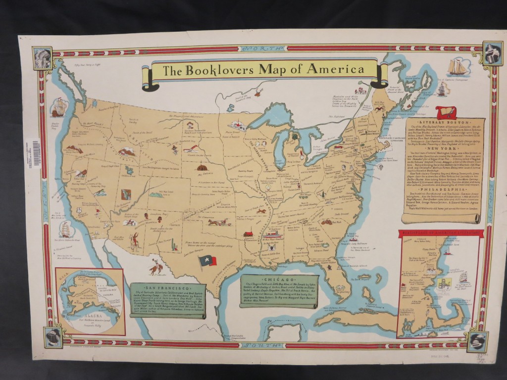 The Booklovers Map of America