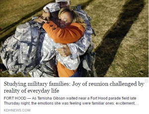 2/14/2016 - After the joy of reunion in the days and weeks after deployment, it’s back to reality, and reality has changed during the separation.