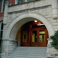 West entrance