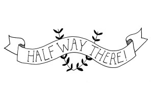 half way