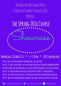 Spring 2016 Course Showcase
