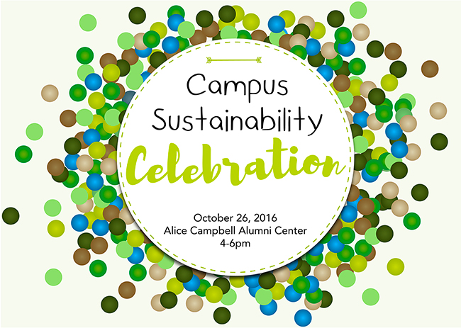 sustainability open house 4 p.m. Oct. 26