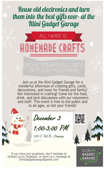 craft event flyer