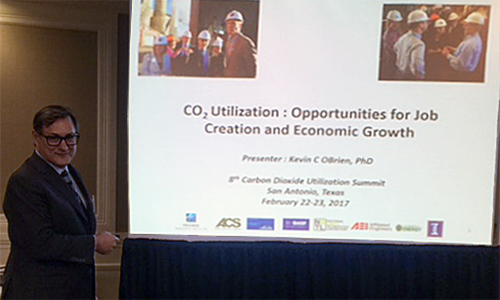 istc director kevin o'brien speaks at technology summit in San Antonio Texas