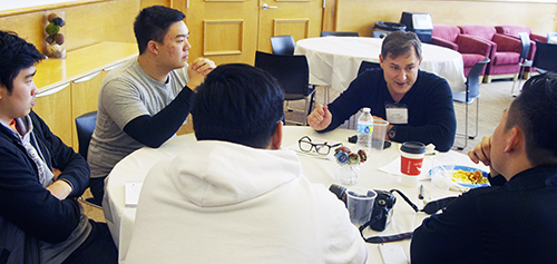 discussion during break out groups