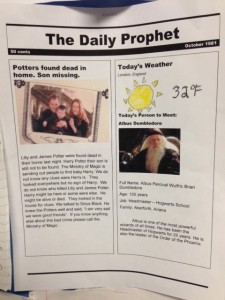 Project: Newspaper Article