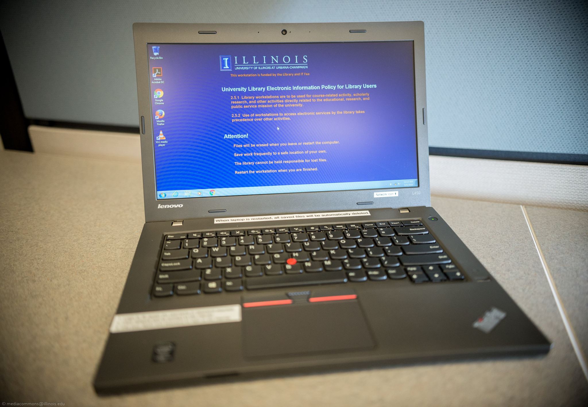 Lenovo Laptop. Photo Courtesy of UGL Media Commons