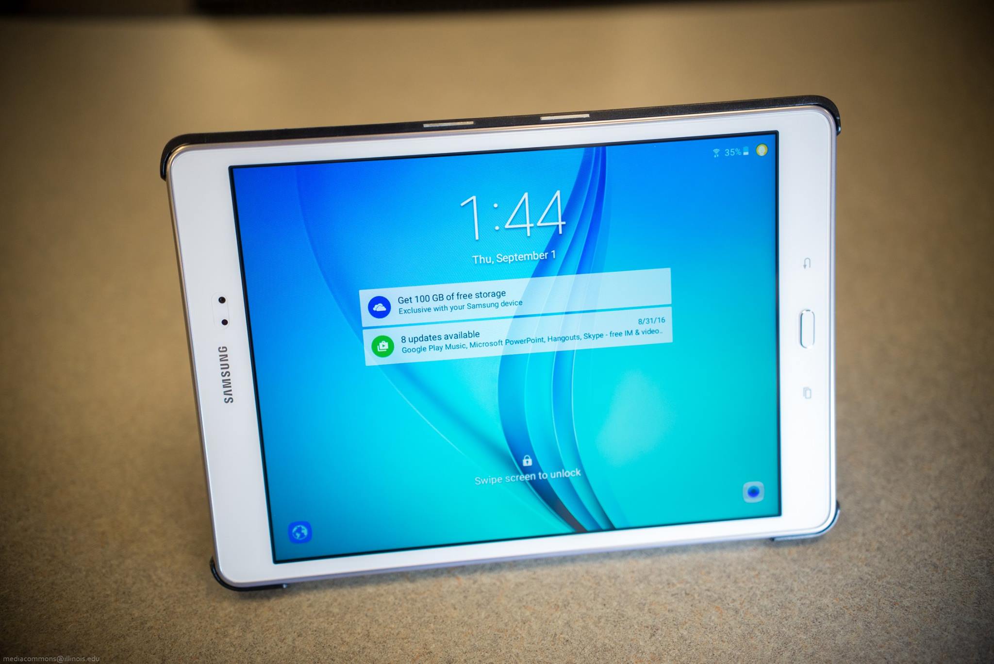 Samsung Galaxy Tab A Tablet Courtesy of UGL Media Commons