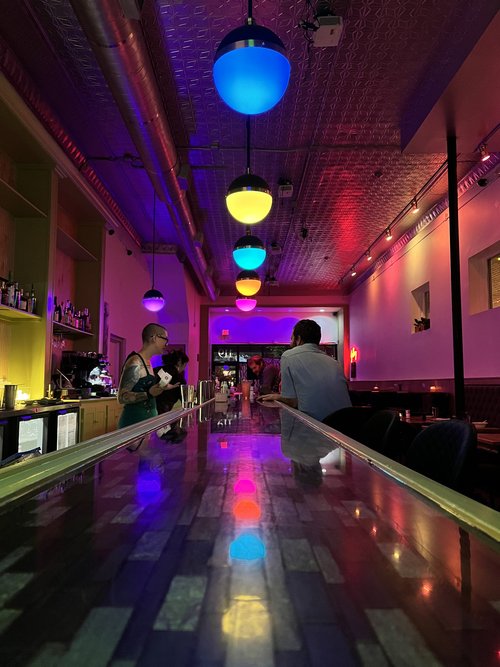 People at a bar