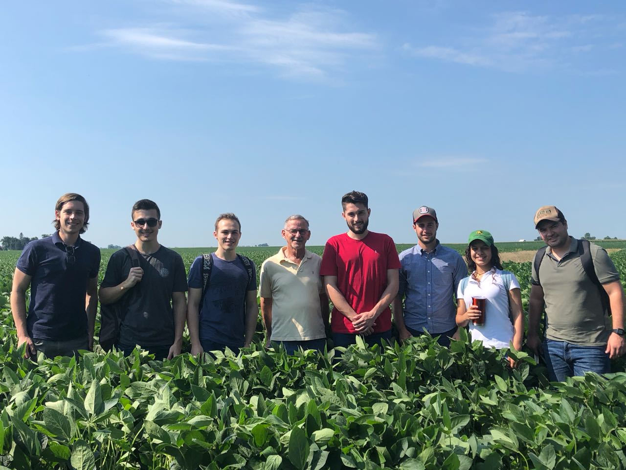Eric Rund Farm Visit CAEP Explorer Course 2018 University of Illinois at UrbanaChampaign
