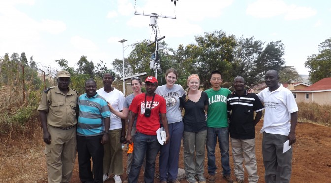 Day 5, 6 Uganda – Weather station installation (Andrea)
