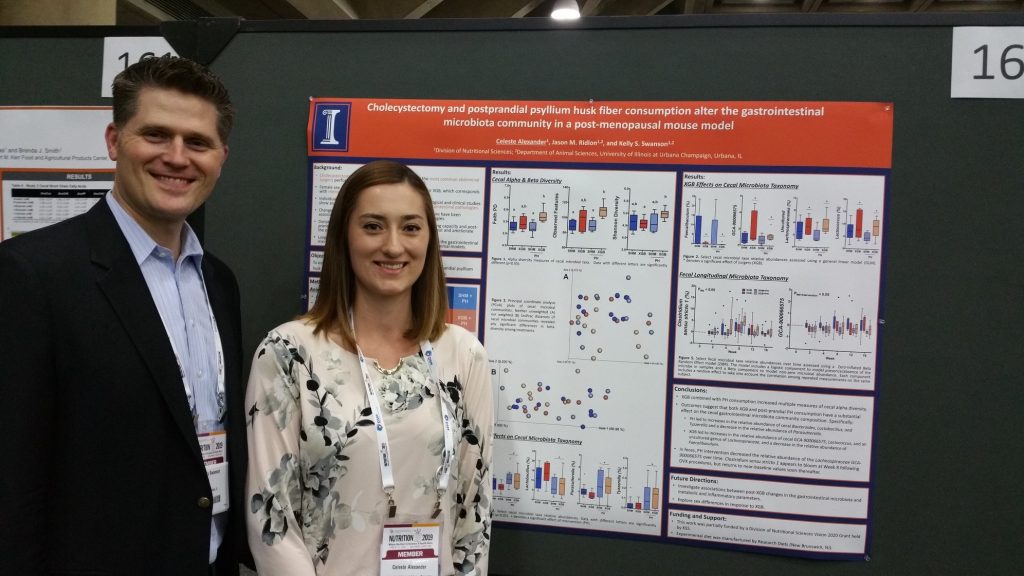 Celeste Alexander and Kelly Swanson at the Nutrition 2019 conference in Baltimore, MD