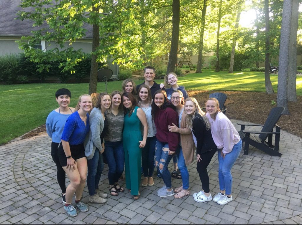 Swanson lab at Lab Cookout in May 2021