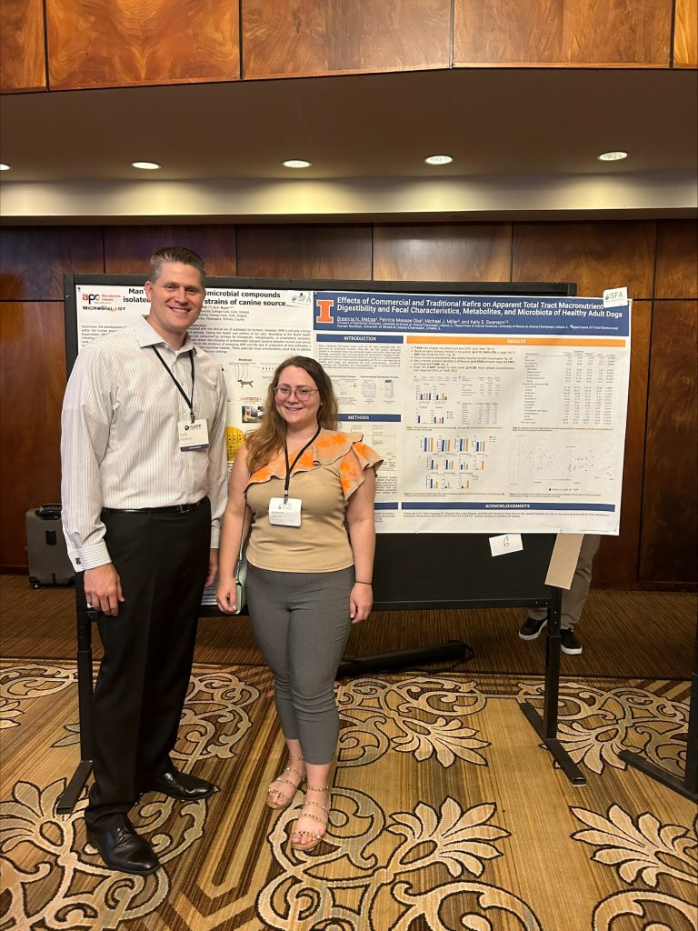 Dr. Swanson and Breanna at  ISAPP ’23, Denver CO, in July 2023