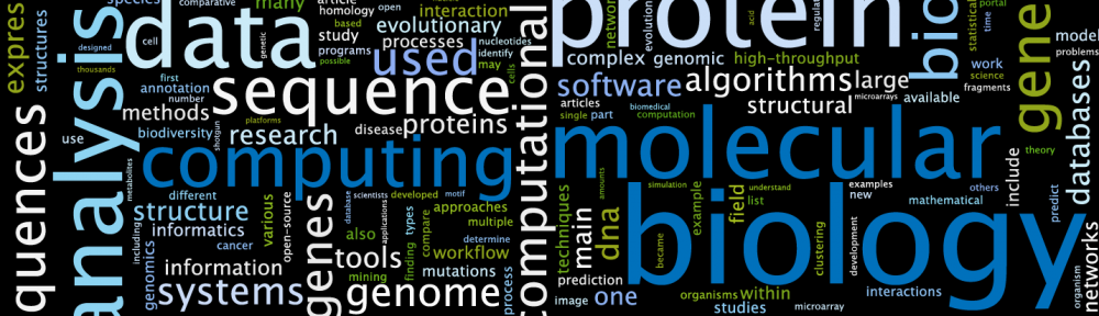 MCB432: Computing in Molecular Biology