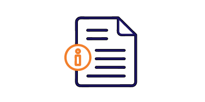 Digital document with information.