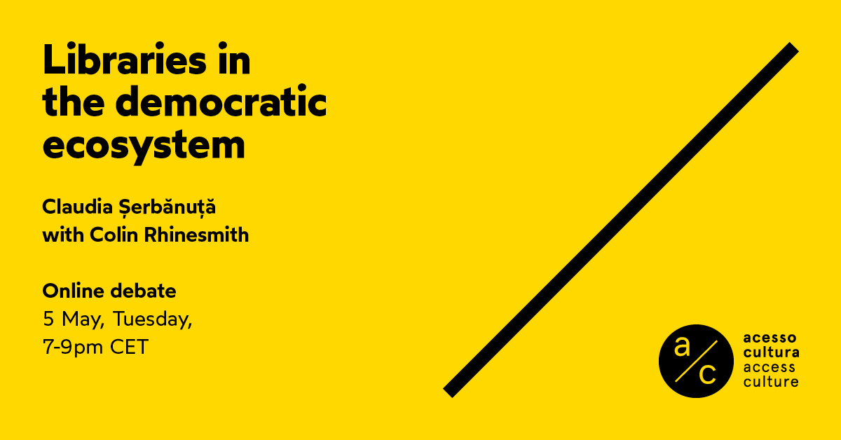Yellow event graphic with black text: 