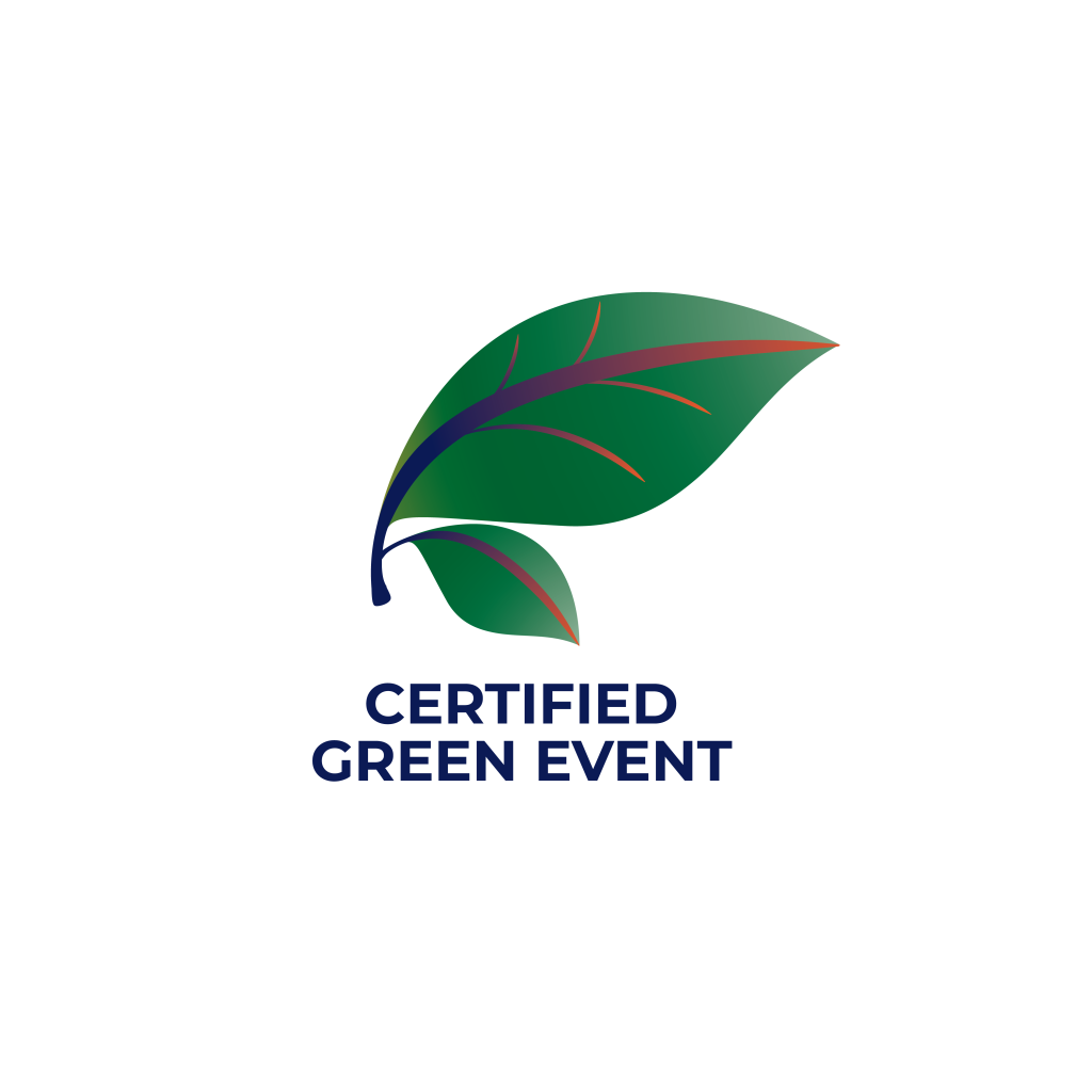 certified green event logo from the University of Illinois' Institute for Sustainability, Energy, and Environment