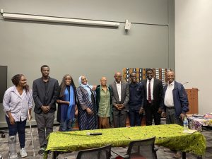 group photo of those present at the conference