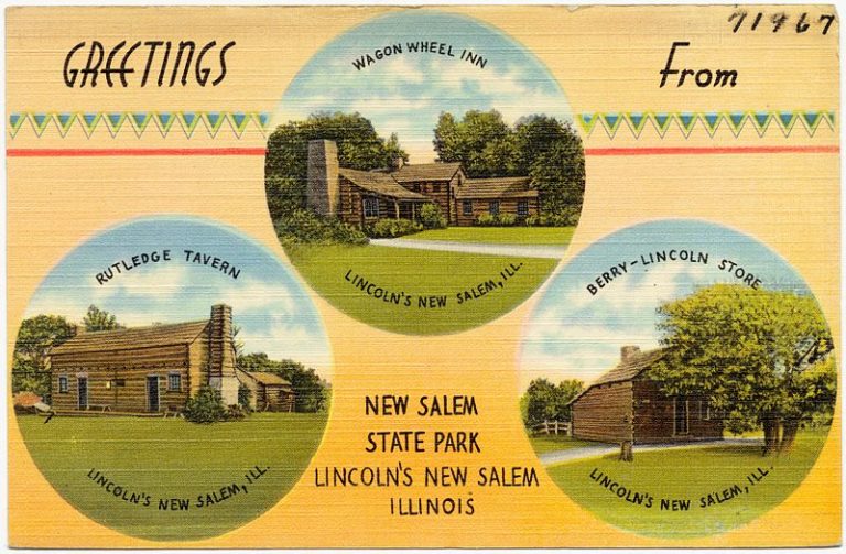 SmallTownSaturday New Salem, IL Illinois History & Lincoln Collections
