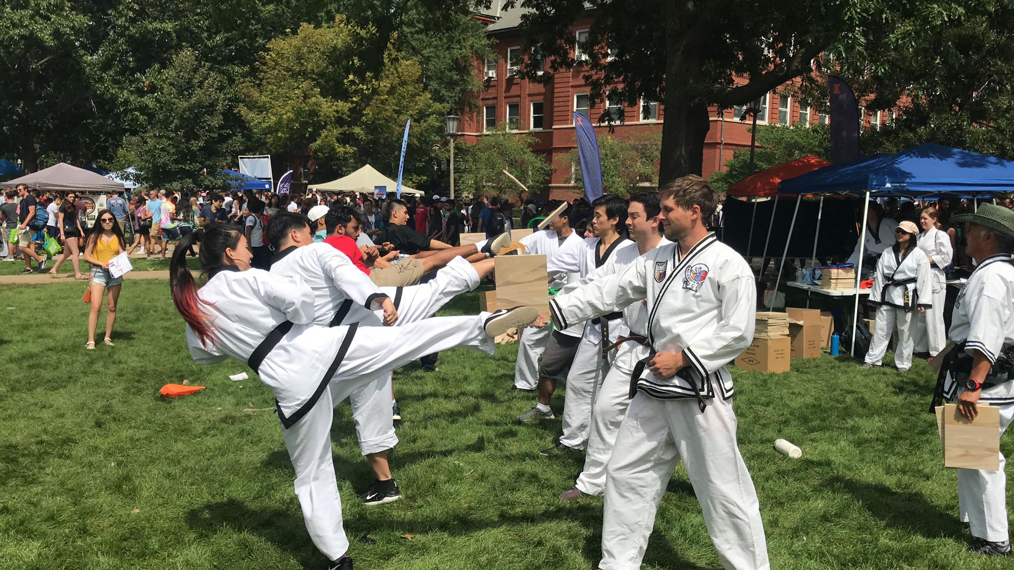 Illini Taekwondo Club Oldest Martial Arts Club at University of