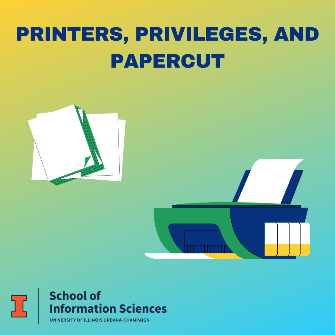 Tech Tip of the Week Installing Printers and Using Papercut iSchool