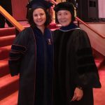 Jie and Rachel, Convocation, Aug. 2017
