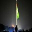 Tiranga, the national flag of India hoisted at Central Park, Connaught Place. Photo credit: ADMI/Thomas Poole