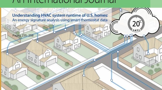 Journal Published in Building Simulation Feature as a Cover Image