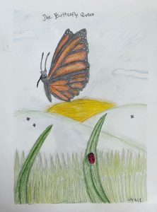 "The Butterfly Queen" by Grace Christensen