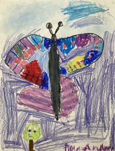 "The Sandy Butterfly" by Amelia Hartnett