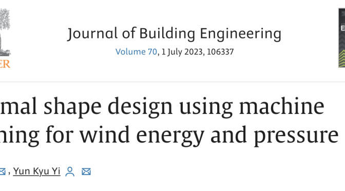 JOURNAL PUBLISHED IN BUILDING ENGINEERING